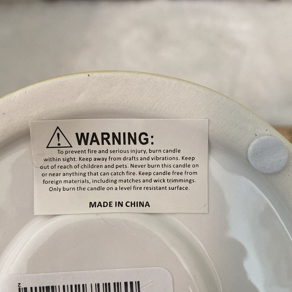 Ceramic Candy Corn Luminary - Picture 5 of 6